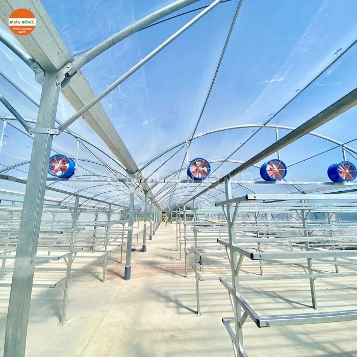 Nhà kính phơi hải sản