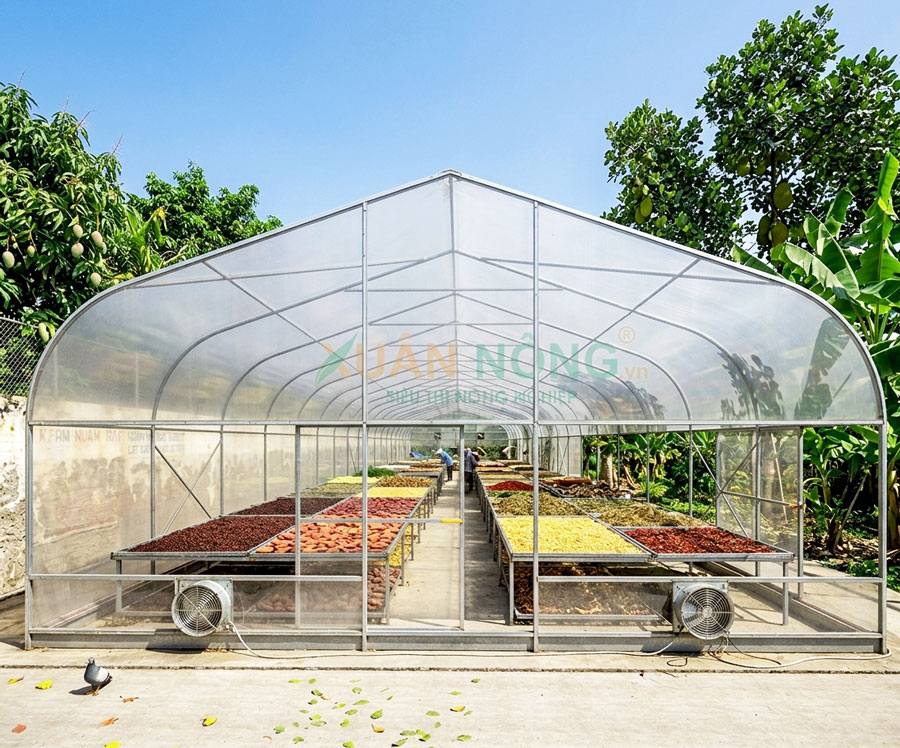 Nhà Kính Phơi Sấy Nông Sản