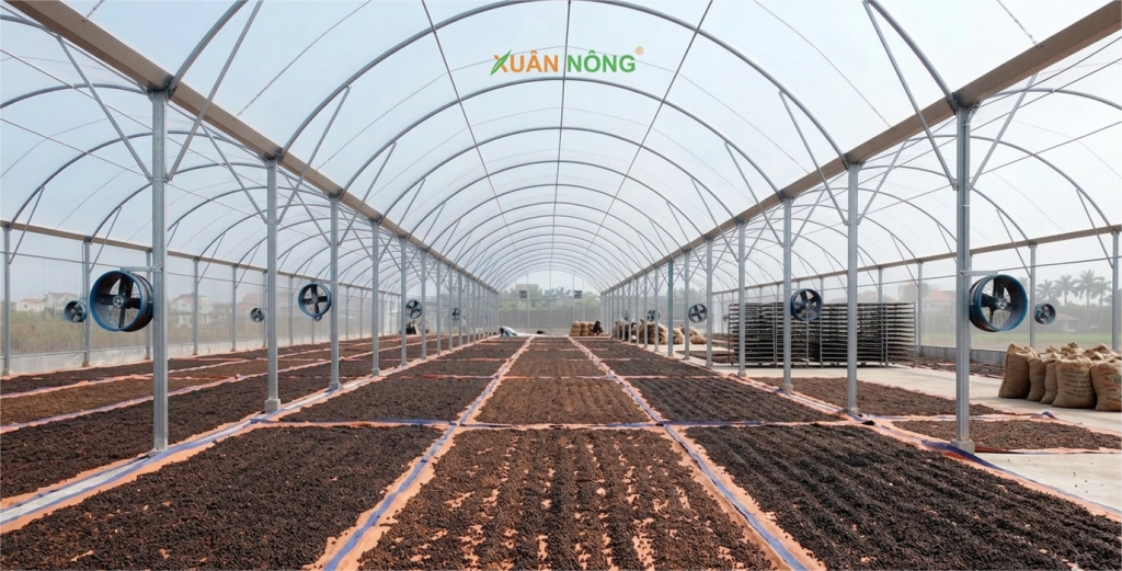 Báo giá nhà kính phơi hồ tiêu 2026