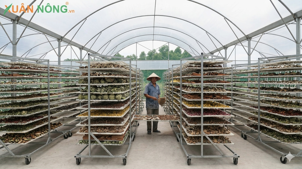 Báo Giá Nhà Kính Phơi Thuốc Nam 2026